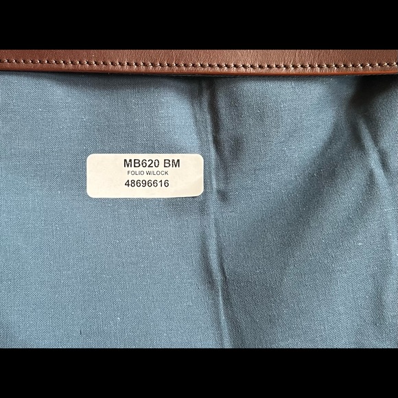 💖SOLD💖RARE Dooney & Bourke Alto MB620 Folio W/Lock - Picture 5 of 13